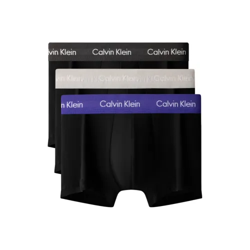 CALVIN KLEIN Underpants Men's 3 Pack Space Black