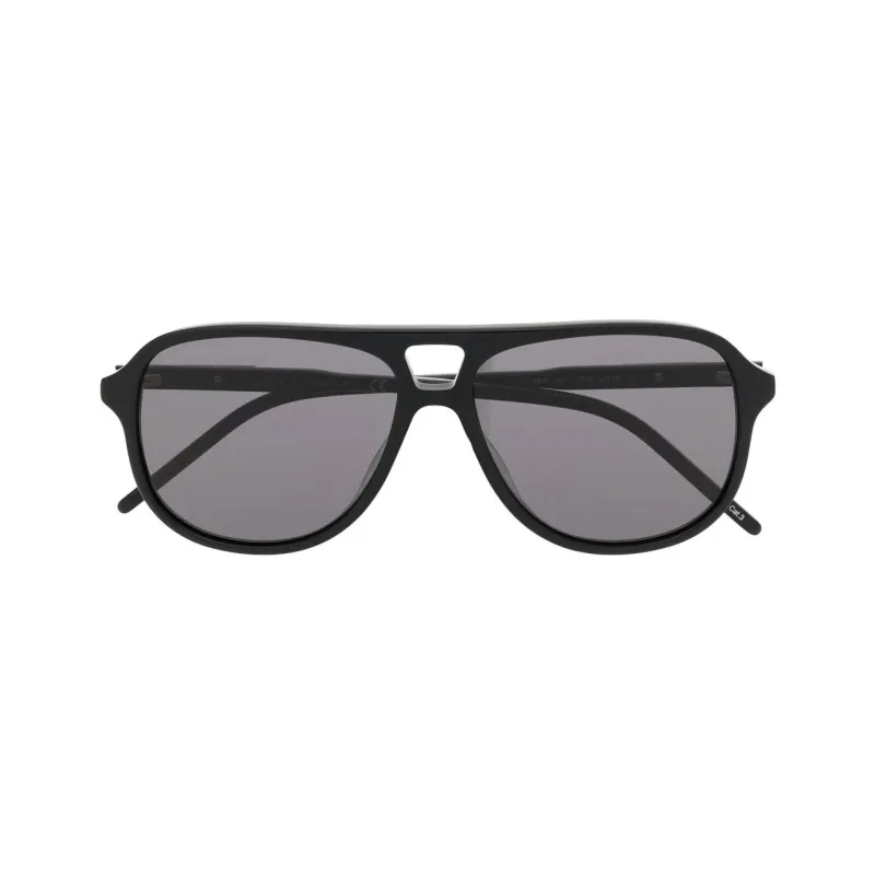 GUCCI Acetate Aviator Sunglasses Men's Black-1