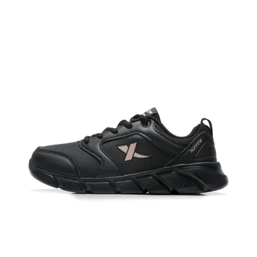 XTEP Running Shoes Women's Low-Top Black/New Rose Gold