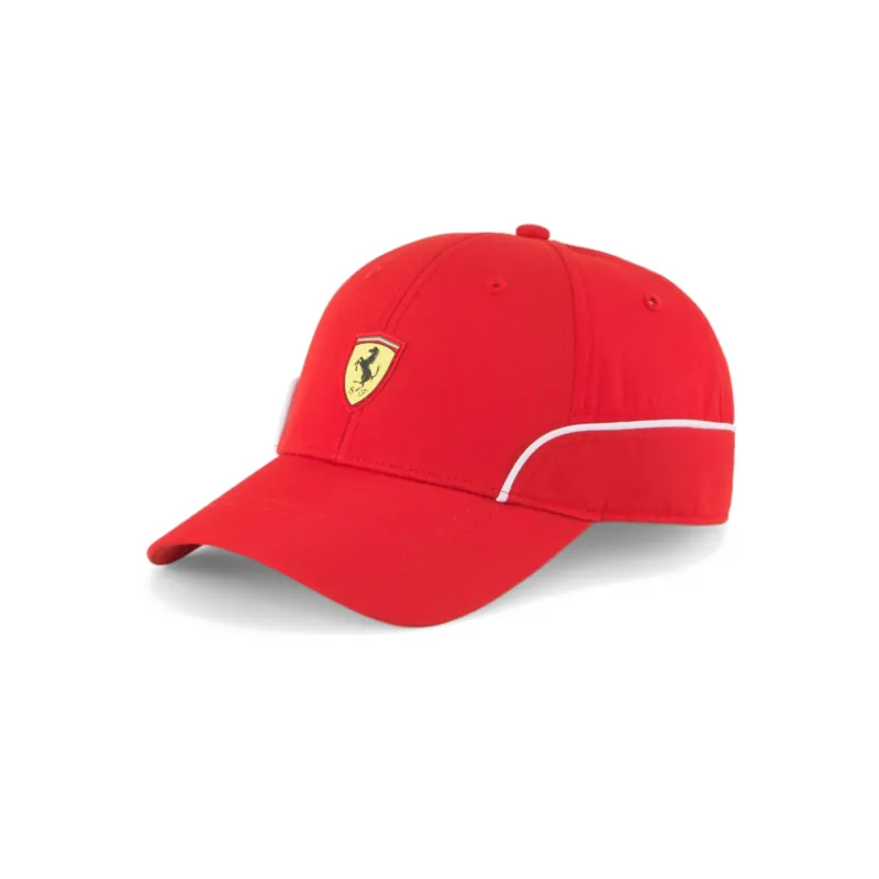 PUMA Polyester Baseball Caps Men's Red-0