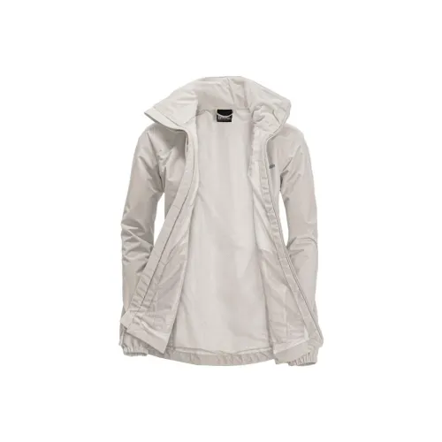 JACK WOLFSKIN Windbreaker Jackets Women's White