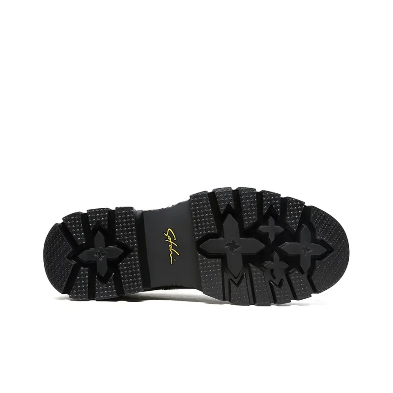 Satchi Casual Shoes 5cm Men's Black-5