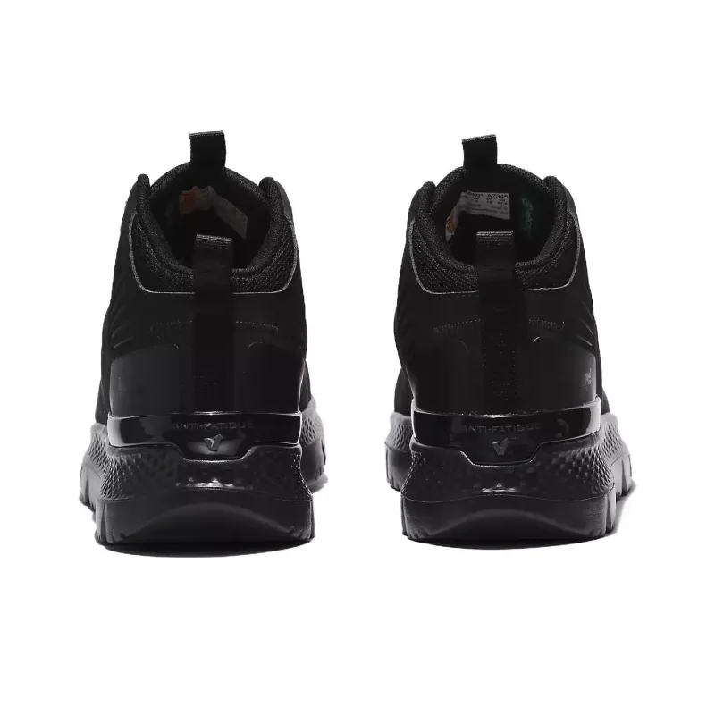 Timberland Setra Pro Comp Toe Anti Slip Wear Resistant Mid Top Casual Shoes Men's Black-3