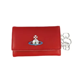 Vivienne Westwood Leather Wallet Women's Red