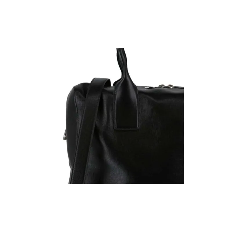 Bottega Veneta Leather Briefcase, Crossbody Bag, Handbag Men's Black-4