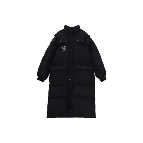 HUULOB Puffer Jackets Women's Black