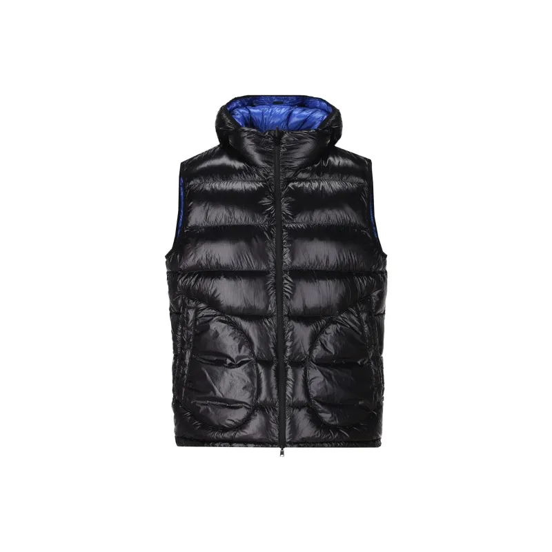 HERNO Revrsible Quilted Hooded Down Gilet-2