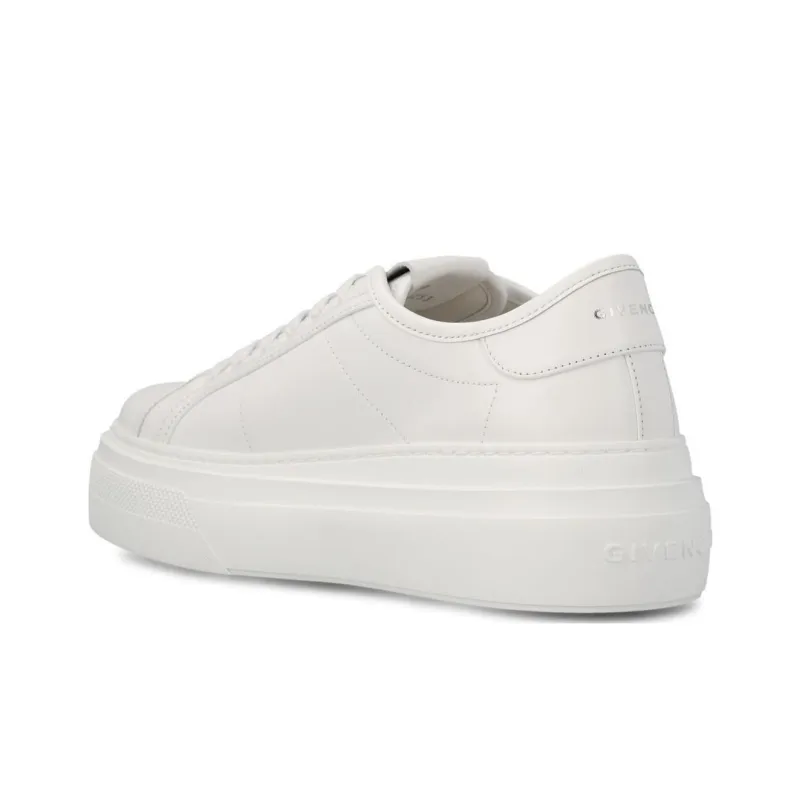 Givenchy Low Top Skateboard Shoes Women's White-3