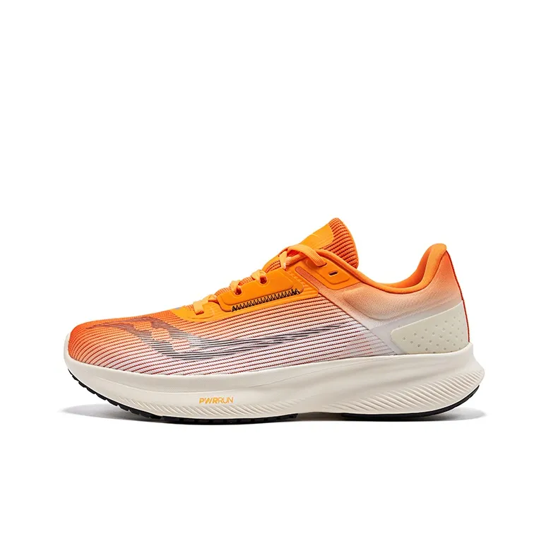 Saucony Vessel Cushioning Breathable Low Top Casual Running Shoes Men's Orange Beige-0