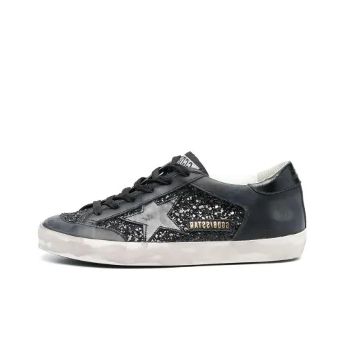 Golden Goose Super-Star Glitter Sneakers