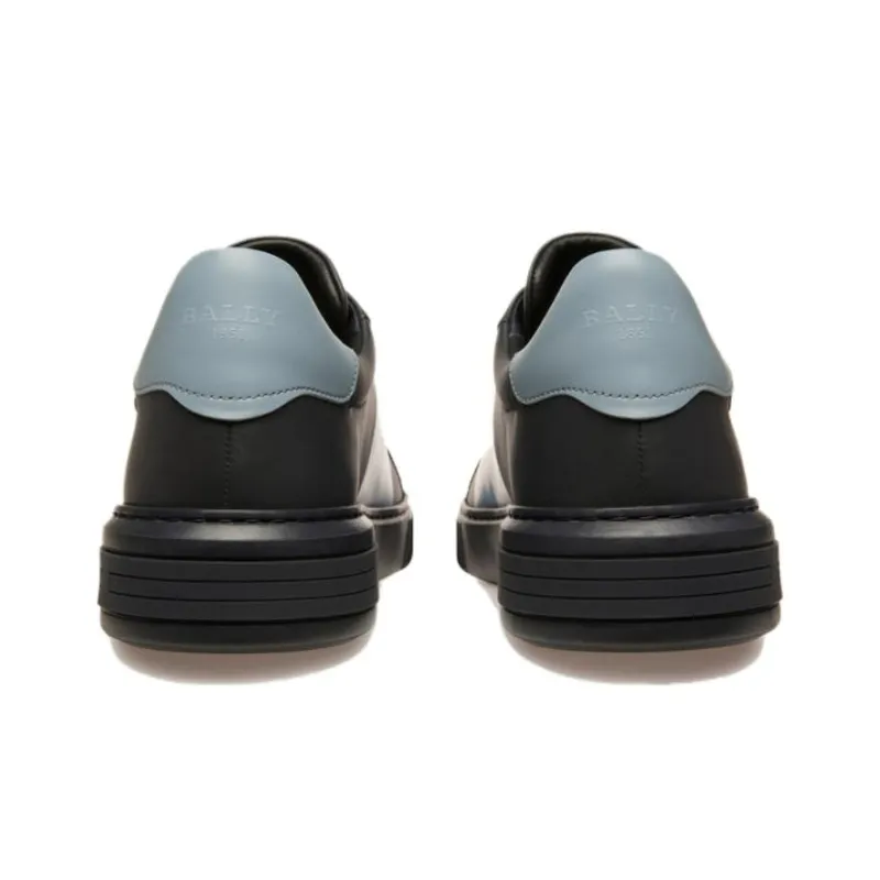 BALLY Mitty Anti Slip Wear Resistant Low Top Skateboard Shoes Men's Black-3