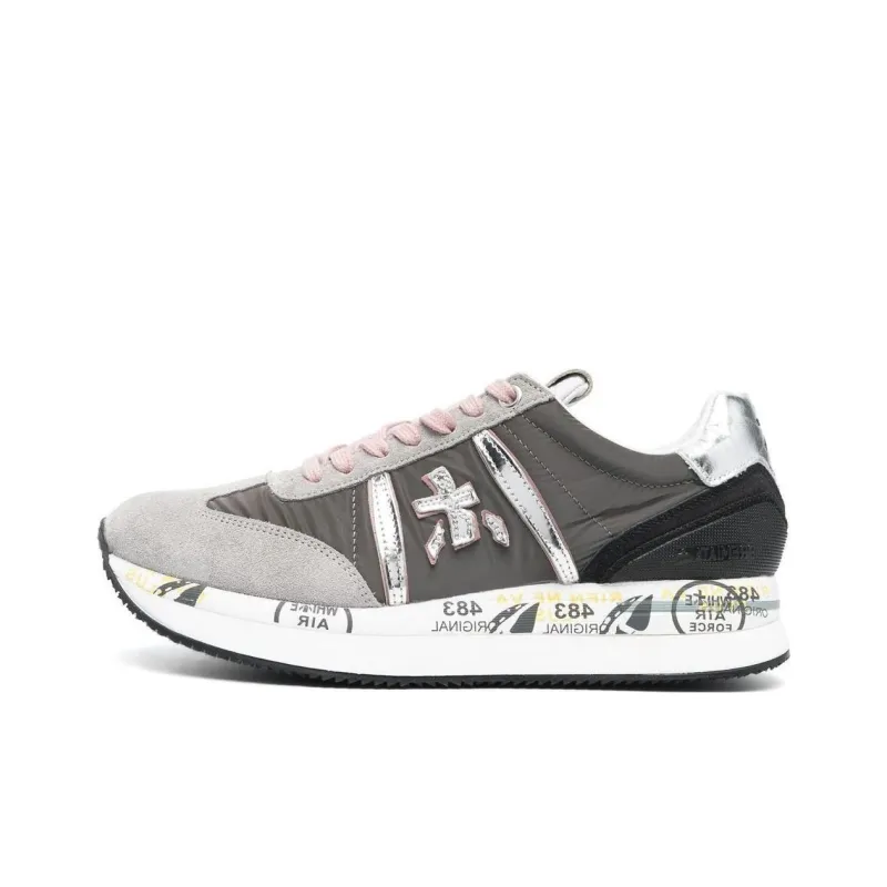 PREMIATA Conny Low-Top Casual Shoes Women's Gray-0