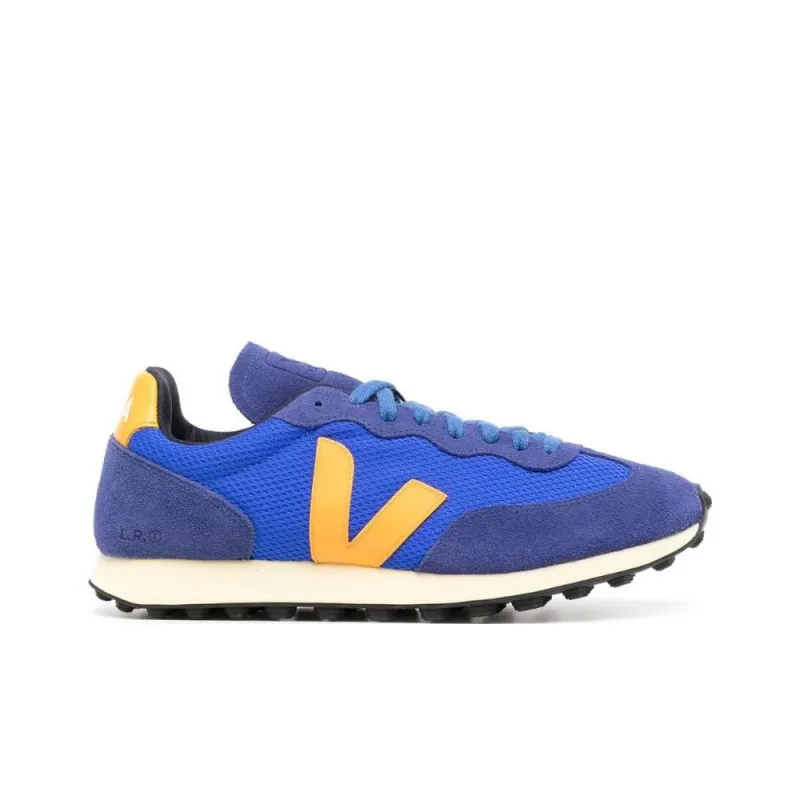 VEJA Rio Branco Lace Up 'Royal Blue Yellow'-1