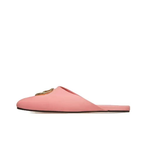 BALLY Gylon Logo-plaque Suede Slippers
