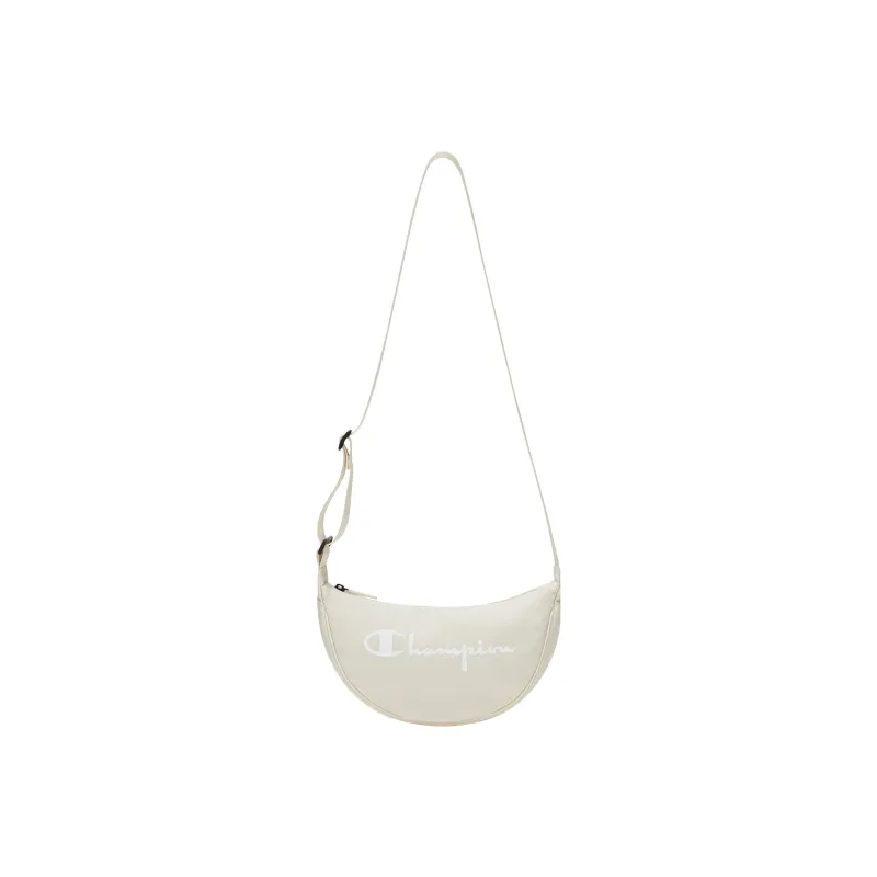 Champion Fabric Crossbody Bag Shoulder Bag Unisex Black/Milk White/Olive Green-6