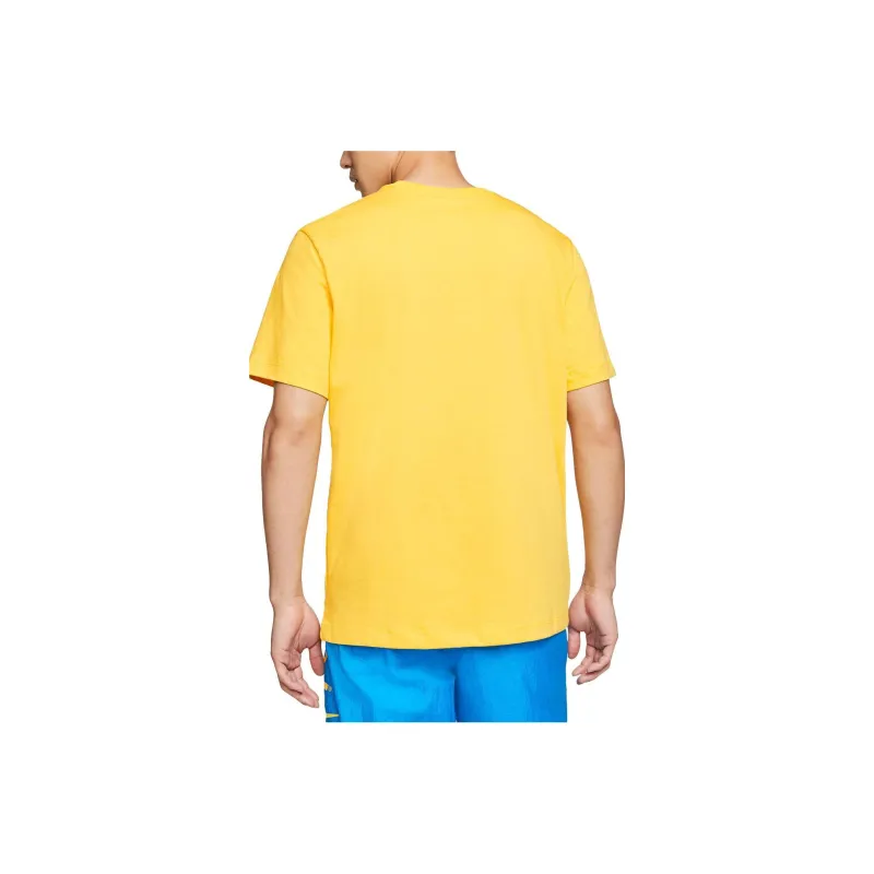Jordan T Shirts Men Yellow-1
