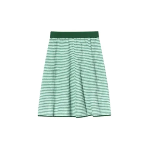 YINER GoodLand Casual Short Skirts Women's Emerald Green