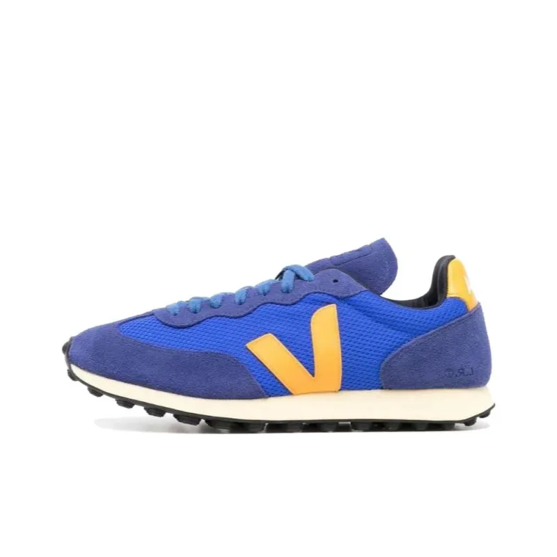 VEJA Rio Branco Lace Up 'Royal Blue Yellow'-0