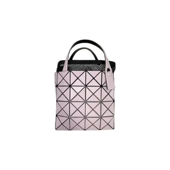 ISSEY MIYAKE Lucent Boxy PVC Small Square Bag Handbag Regular Women's Pink