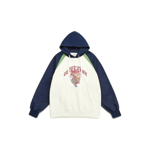 Sank Toys X Guuka Sweatshirts Men Cream White