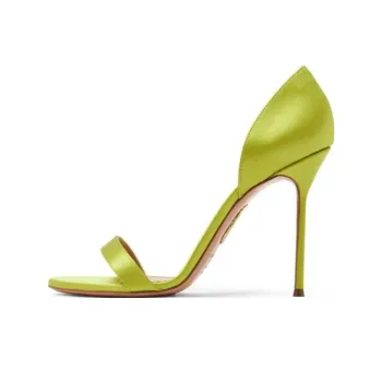 AQUAZZURA Uptown 105mm Leather Sandals