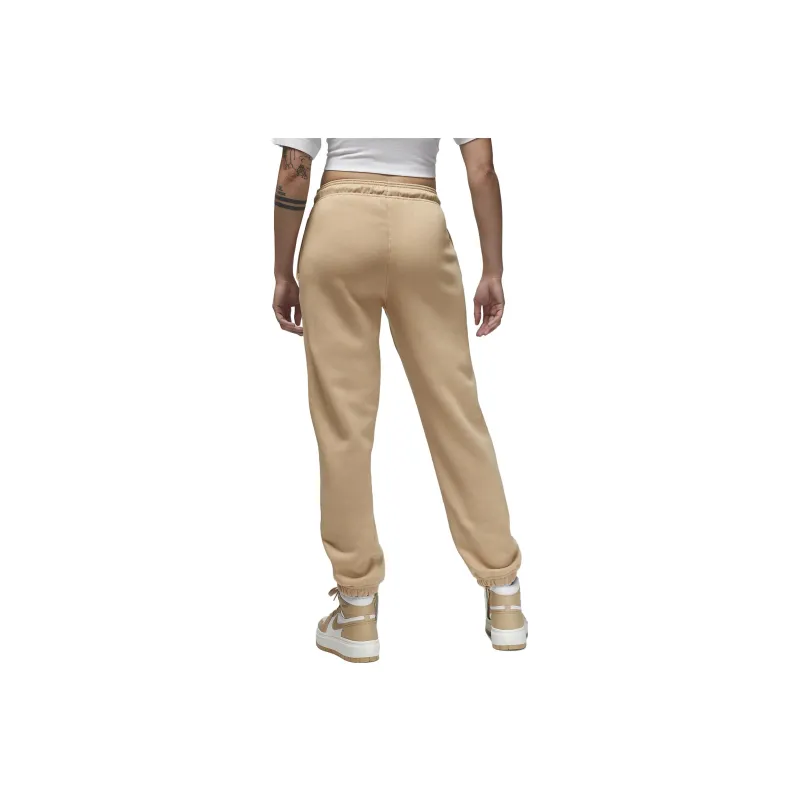 Jordan Knitted Sweatpants Women's Desert Yellow-1