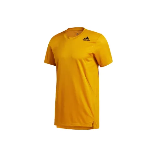 Adidas T-Shirts Men Yellow