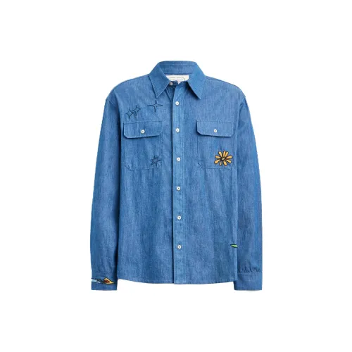 COACH Shirts Men Blue