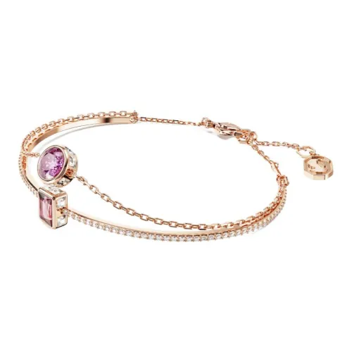 Swarovski Rose Gold Tone Plated Bracelets Women's Rose Gold