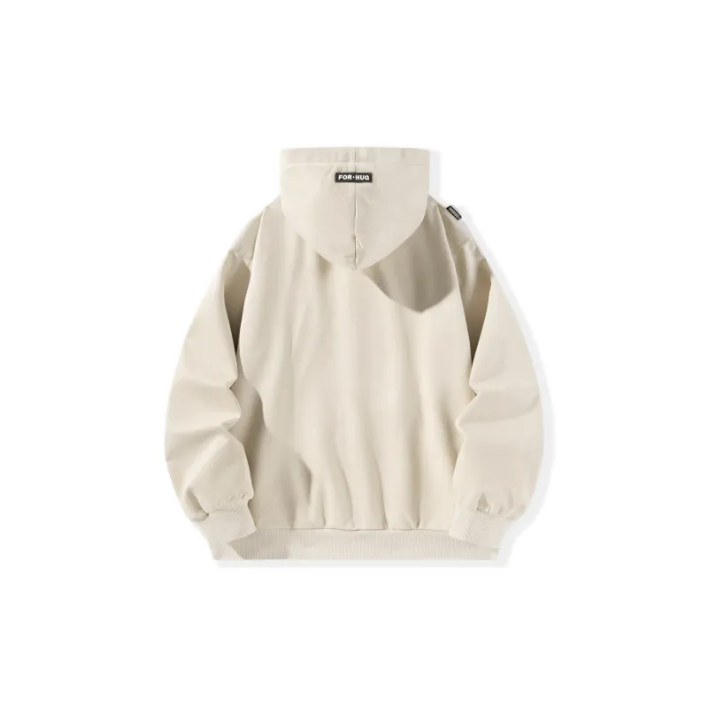 FORHUG Sweatshirts Unisex Oat Gray-1