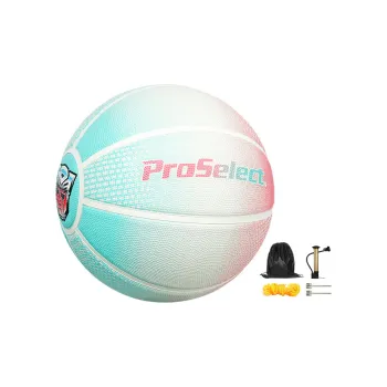 ProSelect Transformer Collection Rubber Basketball Blue Pink Size 7 Training Unisex