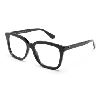 GUCCI Logo plaque Square frame Glasses