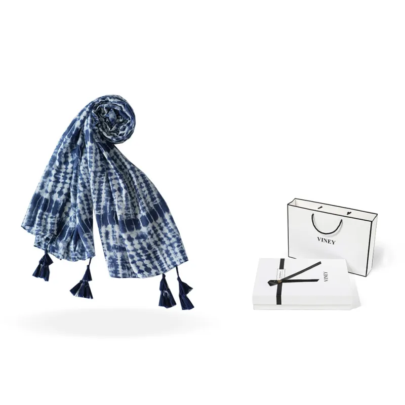 VINEY Shawls Women's Blue-0