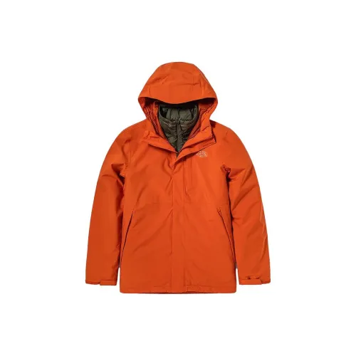 THE NORTH FACE Windbreaker Jackets Men Orange