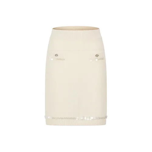 RARE Casual Short Skirts Women's Off White