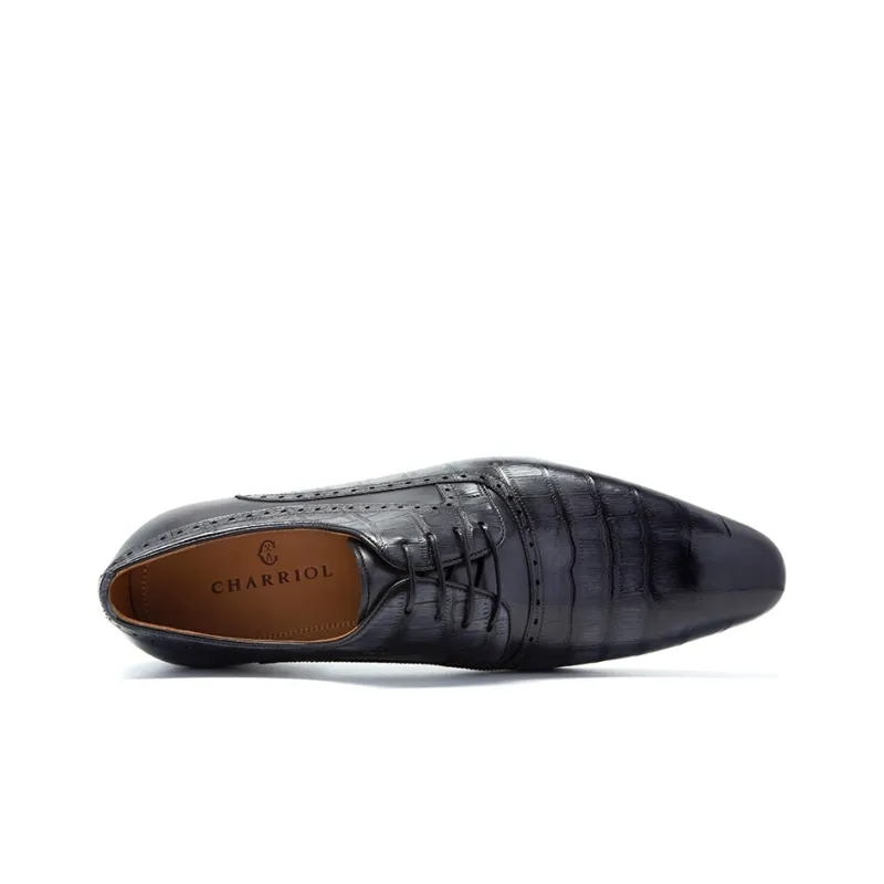 CHARRIOL Dress Shoes Men's Dark Gray-3