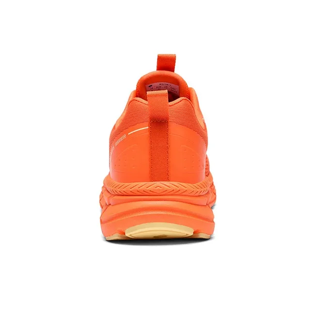 LOTTO Slip Resistant Low Top Marathon Running Shoes Men's Neon Orange/Neon Yellow-3