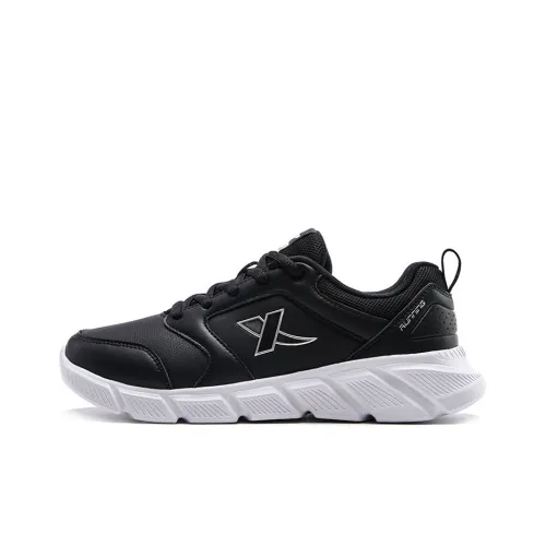 XTEP Water Resistant Low Top Running Shoes Women's Black
