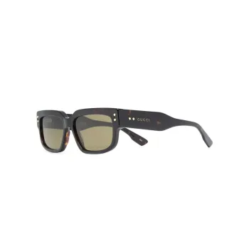 GUCCI Square Frame Acetate Sunglasses