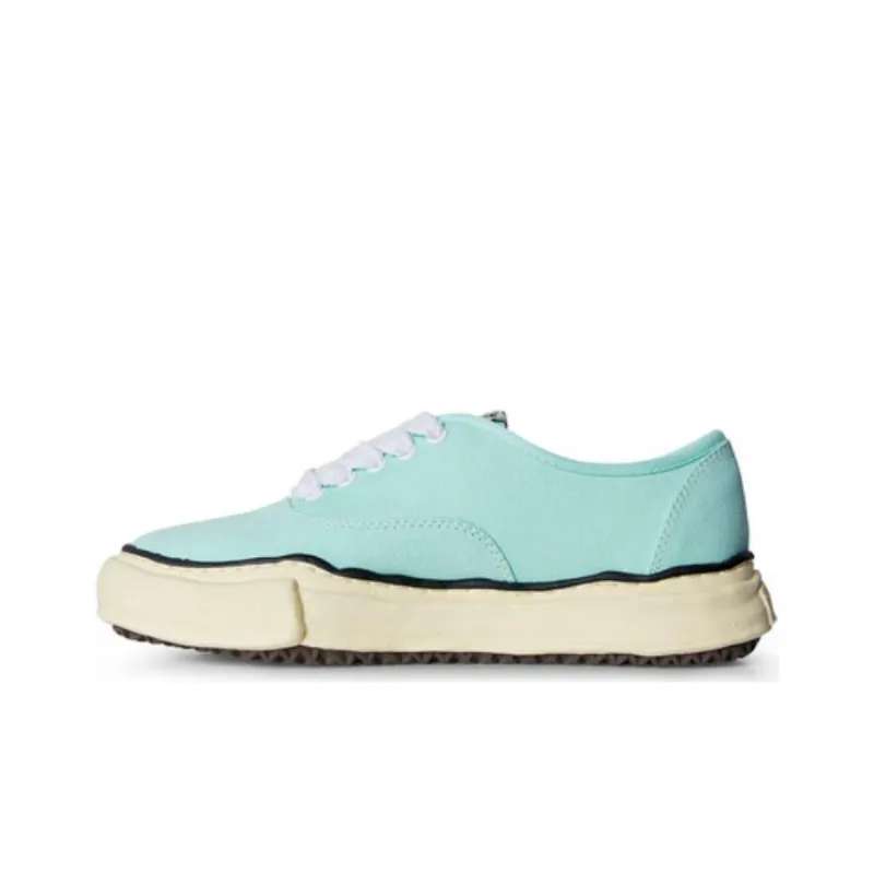 Maison MIHARA YASUHIRO Baker Vintage Like Og Sole Canvas Low White-6