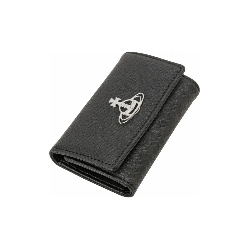 Vivienne Westwood Leather Key Pouch Women's Black-1