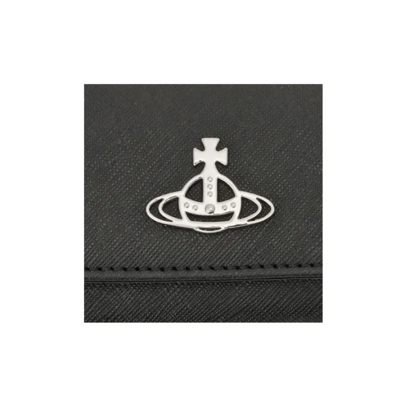 Vivienne Westwood Leather Key Pouch Women's Black-4