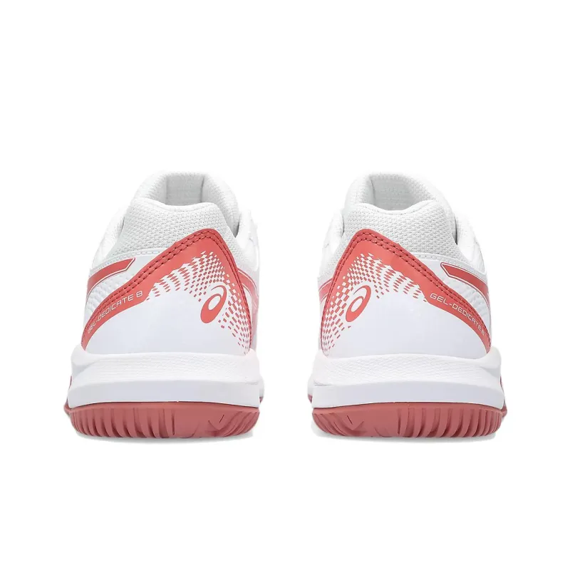 Asics Gel Dedicate 8 'White Light Garnet' Women's-4