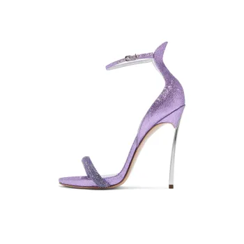 Casadei Cappa Blade Strap Sandals Women's Purple