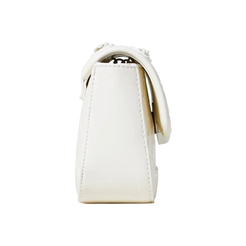 Miffy PU Chain Bag Small Square Bag Shoulder Bag Crossbody Bag Regular Women's Ecru/Pink-3