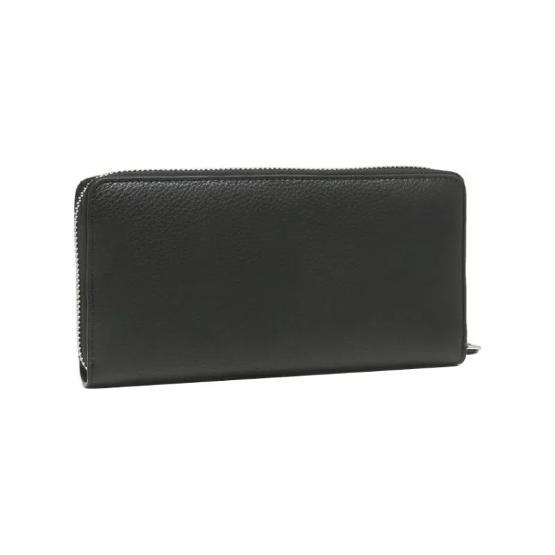 Vivienne Westwood Grain Leather Wallet Regular Women's Black-3