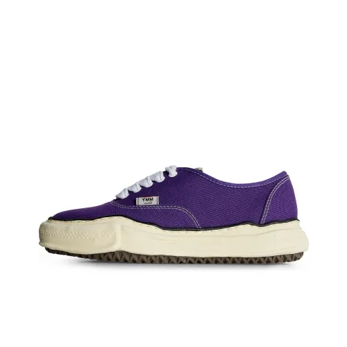 MIHARA YASUHIRO Baker Slip-Resistant Low-Top Skateboard Shoes Men's Purple