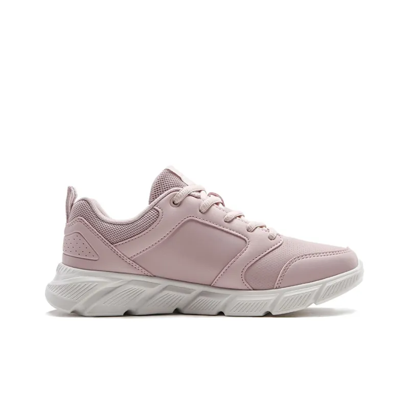 XTEP Water Resistant Lightweight Low Top Running Shoes Women's Light Pink-1