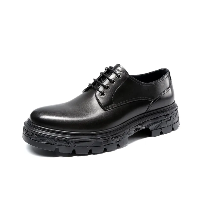 Satchi Dress Shoes Men Low Top Black-1