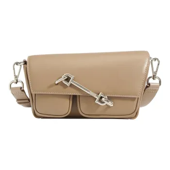 DEERE JACK Cow Leather Small Square Bag, Shoulder Bag, Crossbody Bag Regular Women's Multicolor